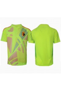 België Doelman Voetbaltruitje Uit tenue EK 2024 Korte Mouw